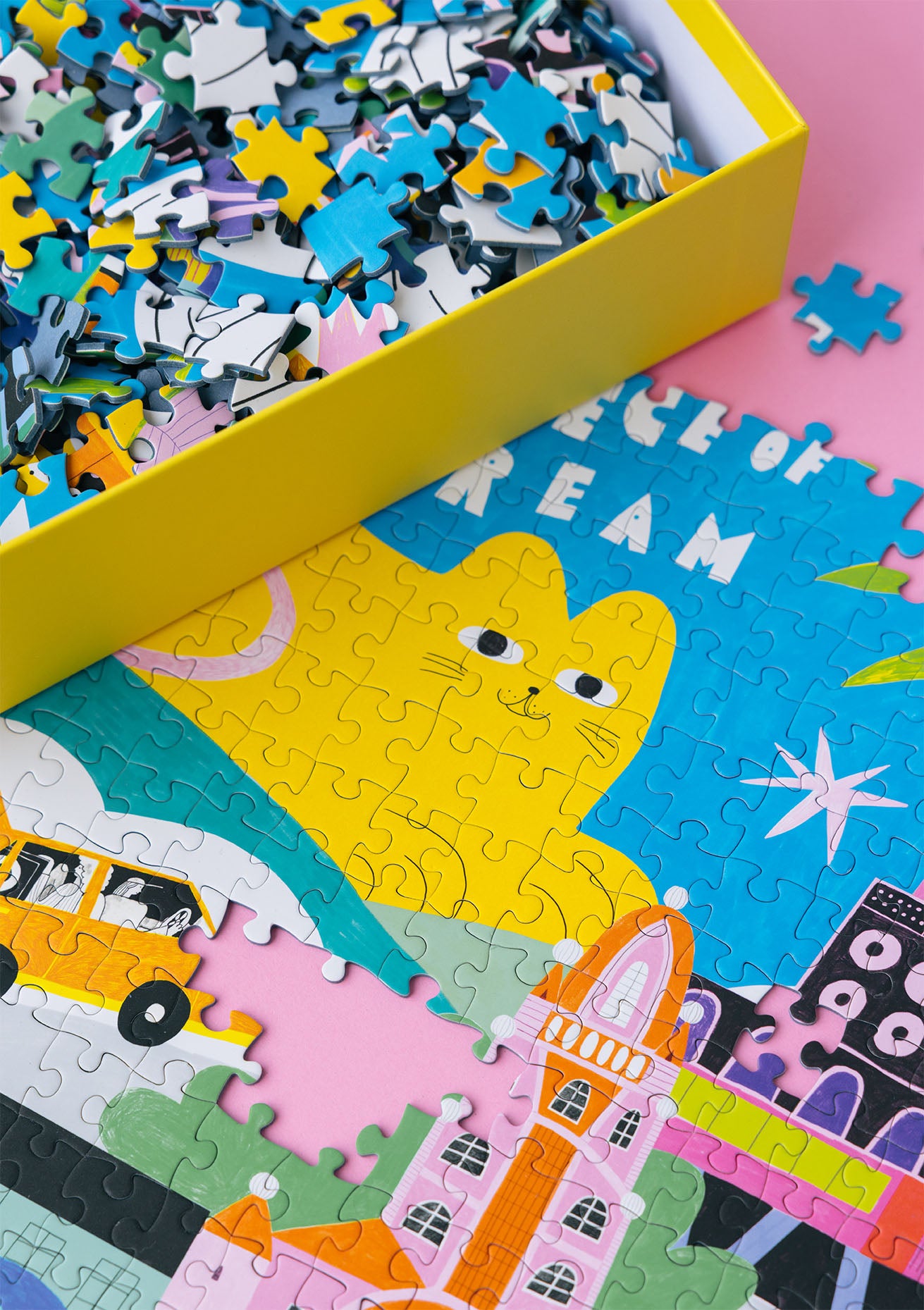 Big Yellow Cat Puzzle