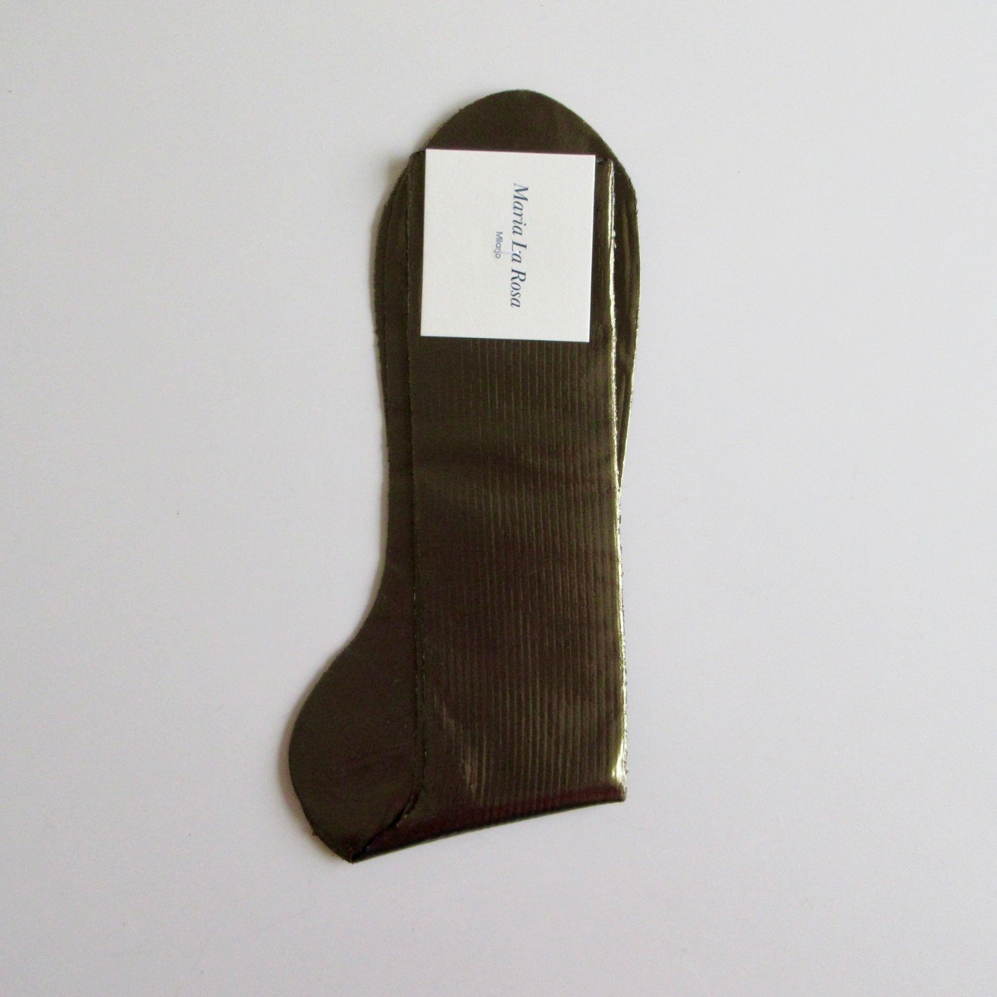 One Ribbed Laminated Socks Men's Bosco