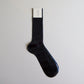 One Ribbed Laminated Socks Men's Navy