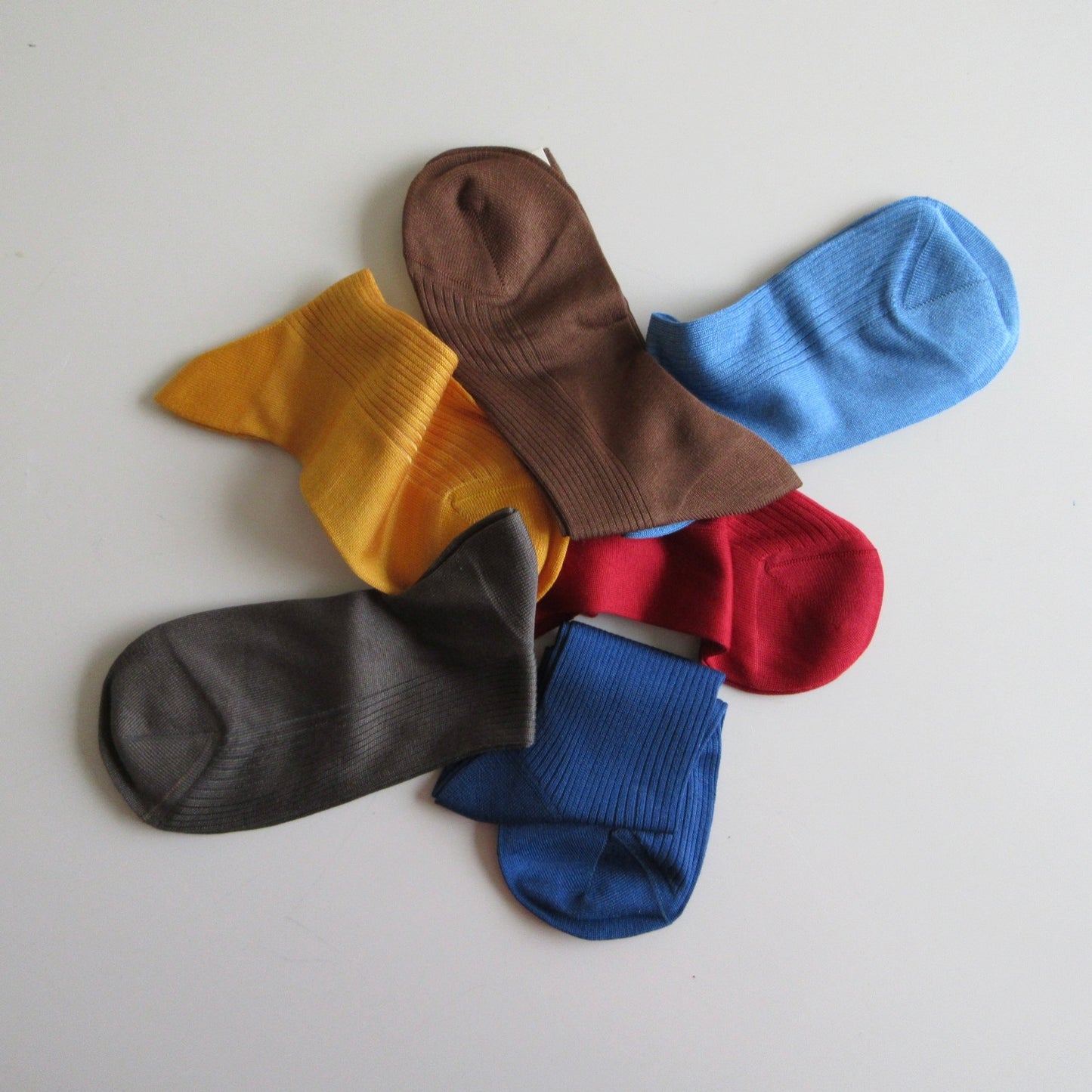 One Ribbed Socks Lavagna