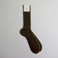 One Ribbed Laminated Socks Men's Bosco