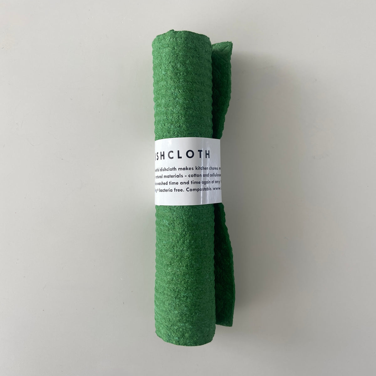 Moss Green Dishcloth