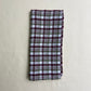 Linen Napkin - Bordeaux Plaid