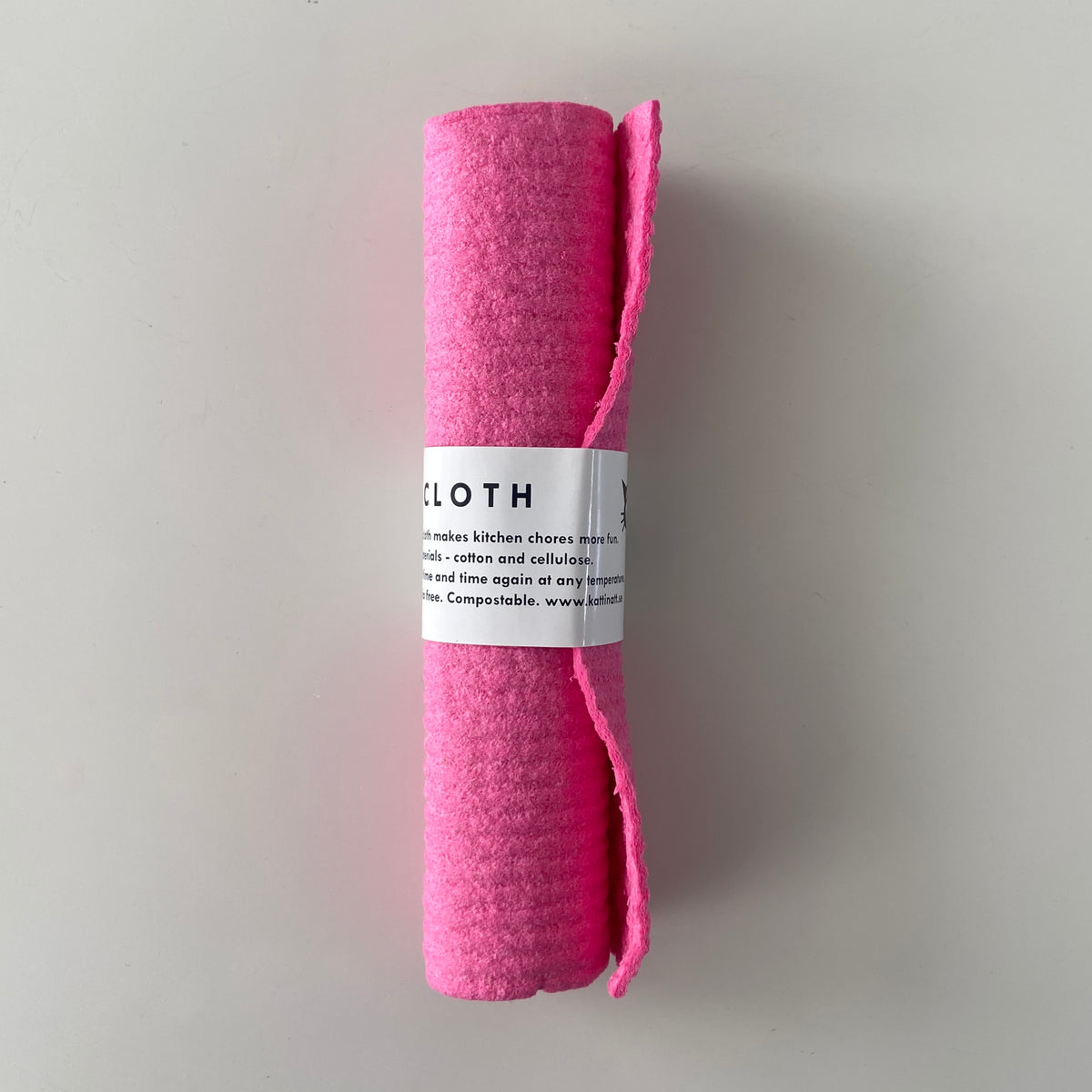Pink Dishcloth