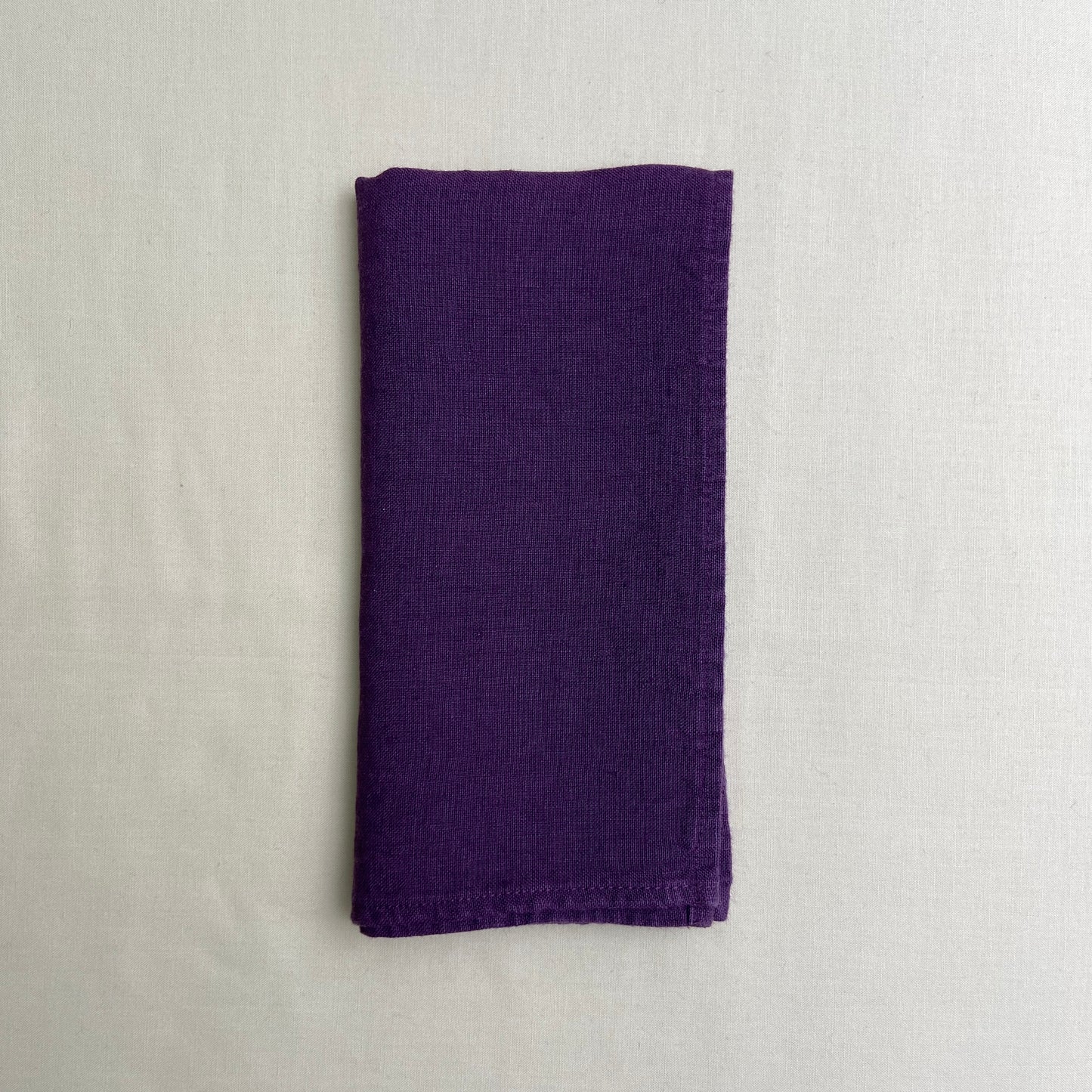 Linen Napkin - Grape