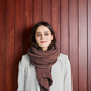 Linen Scarf Chocolate