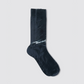 One Ribbed Laminated Socks Men's Navy