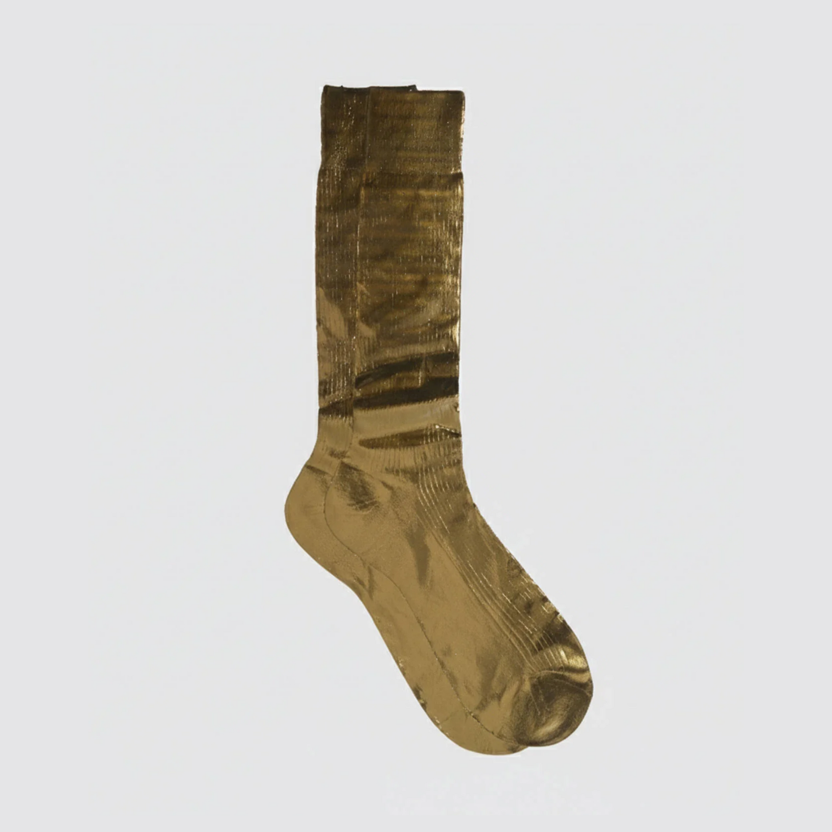 One Ribbed Laminated Socks Men's Bosco