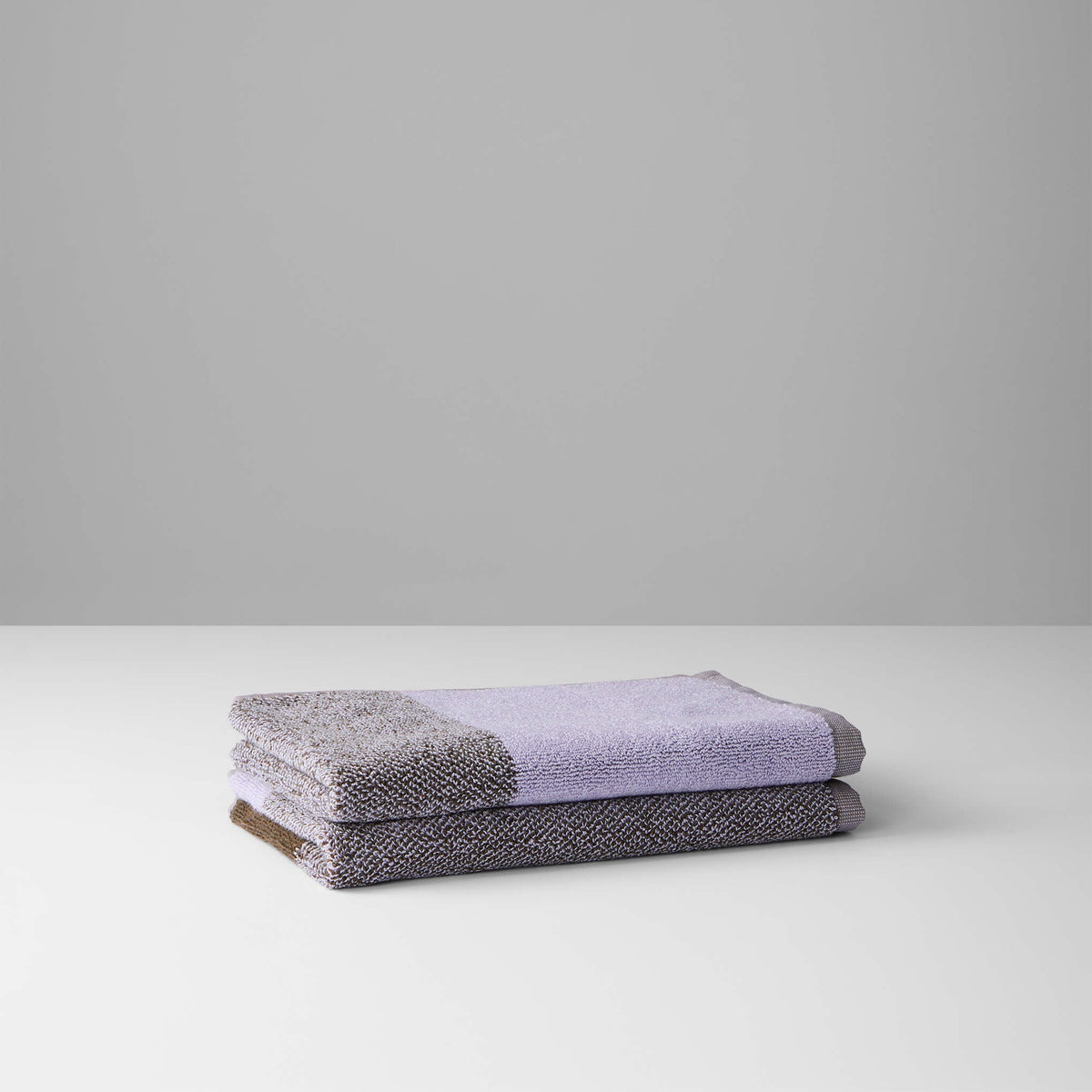 Lex Pott Guest Towel Set - Green/Lilac