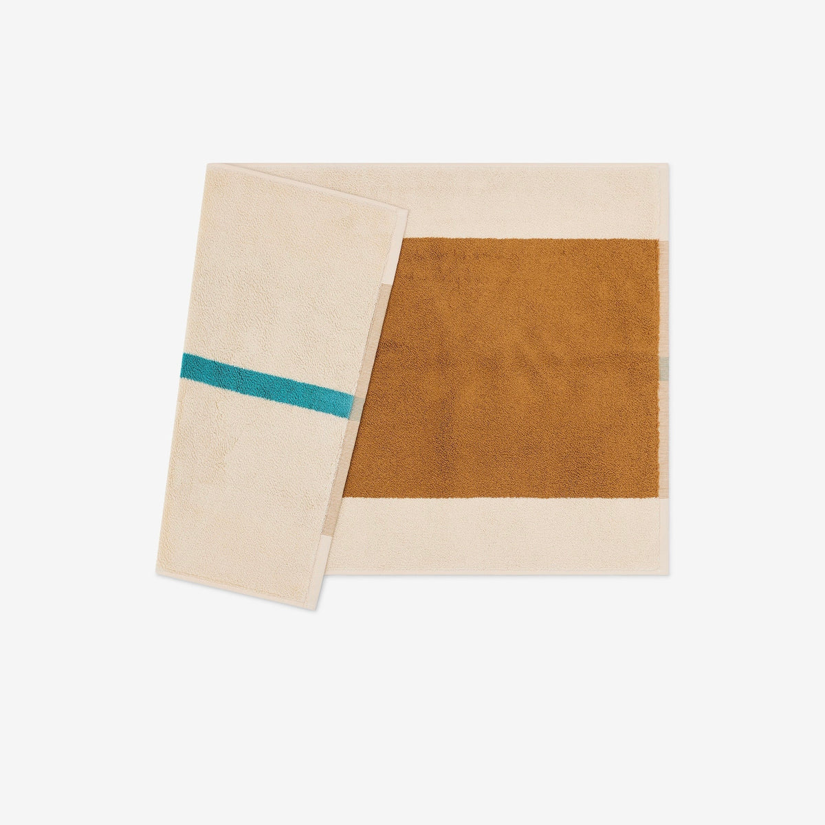 Martens & Martens Bath Mat - Toffee Turquoise