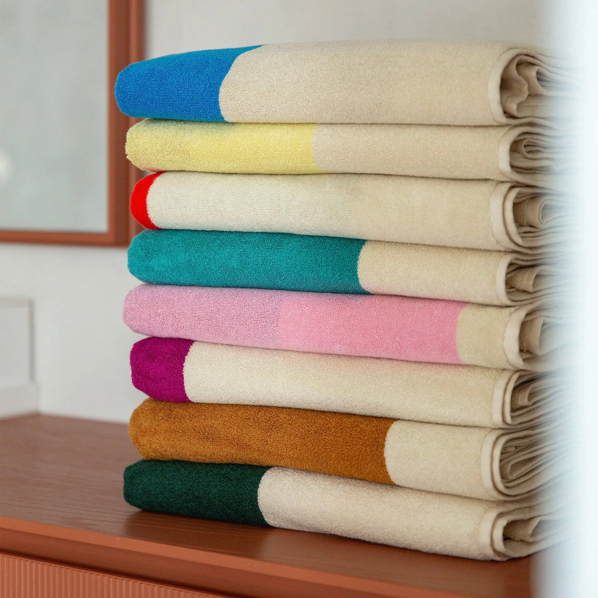 Martens & Martens Bath Towel - Aqua Toffee