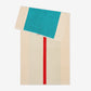 Martens & Martens Bath Towel - Red Turquoise