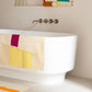 Martens & Martens Bath Towel - Yellow Fuchsia