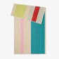 Martens & Martens Bath Sheet/Beach Towel - Pink Turquoise Lime Red