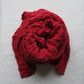 Linen Scarf Red