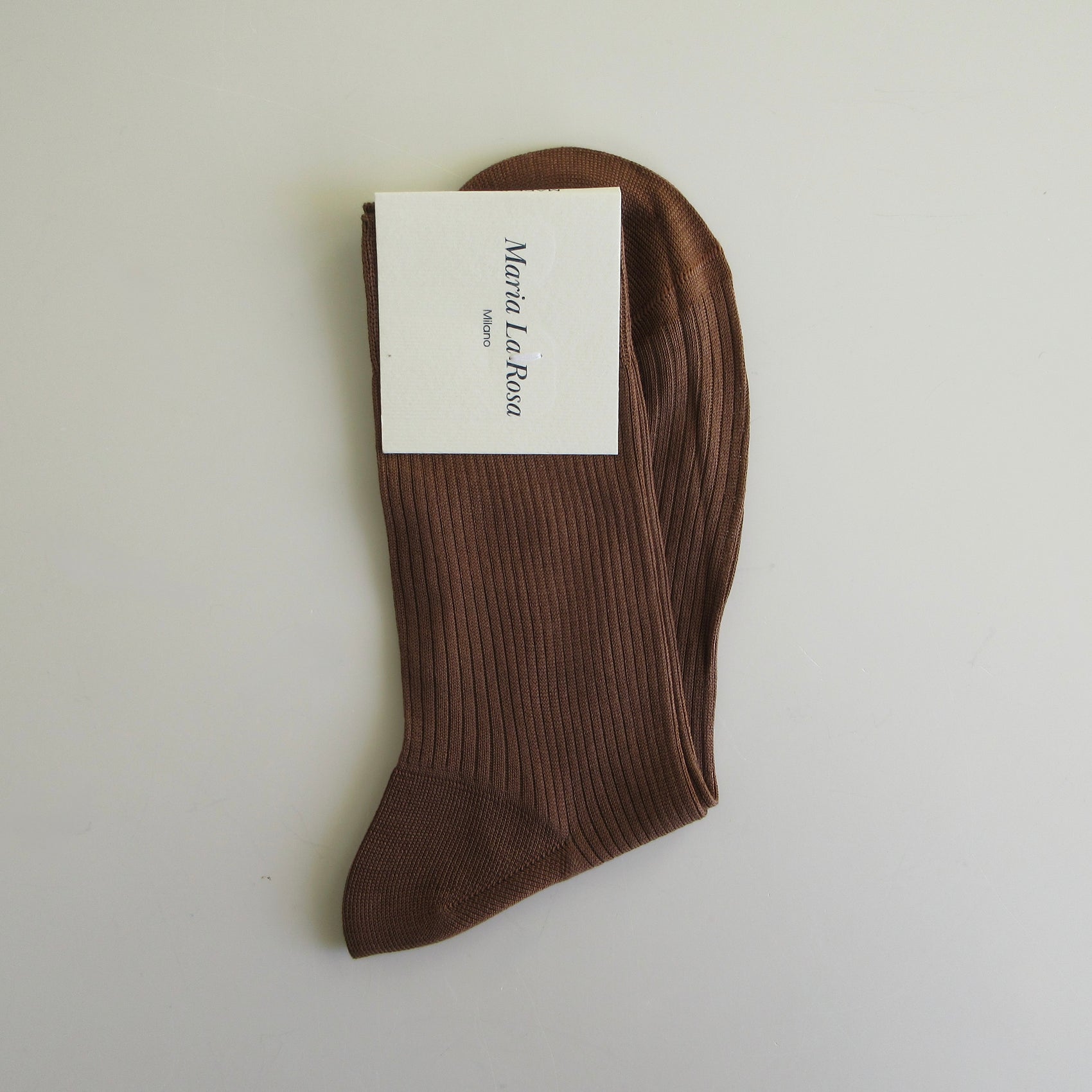 One Ribbed Socks Cocco
