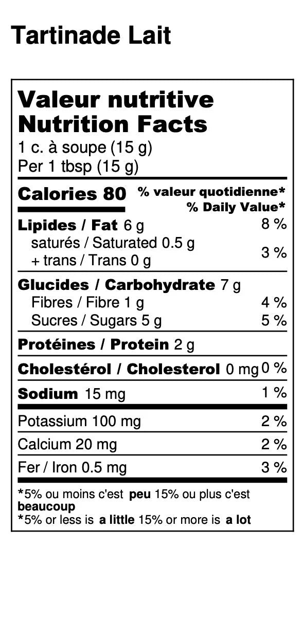 Milk Chocolate Spread