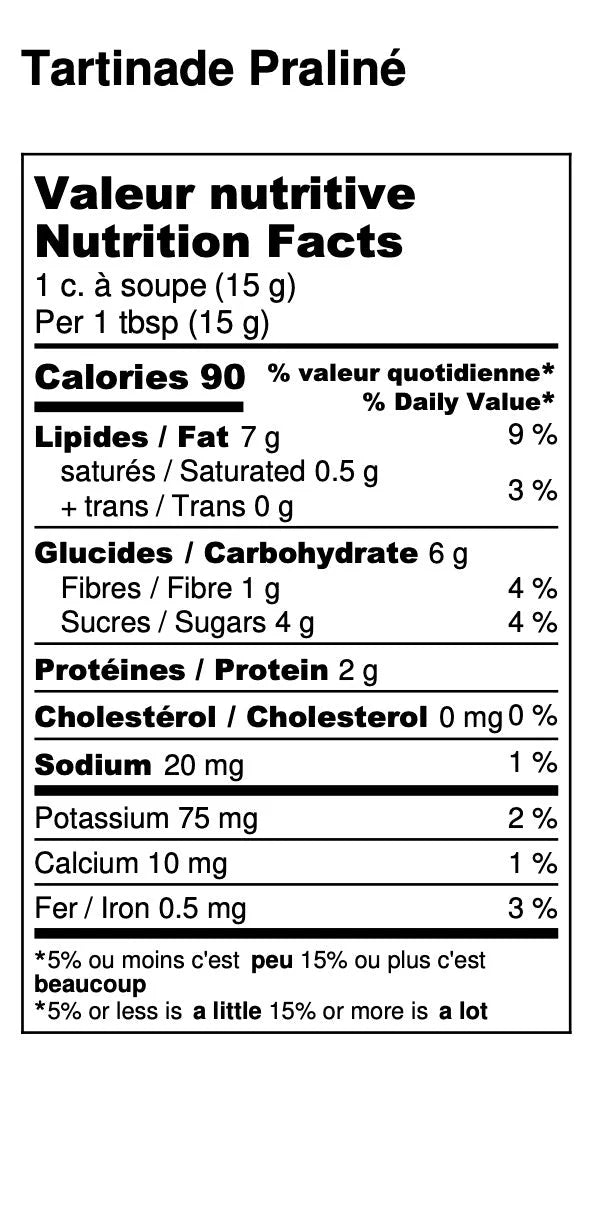 Hazelnut Praline Spread