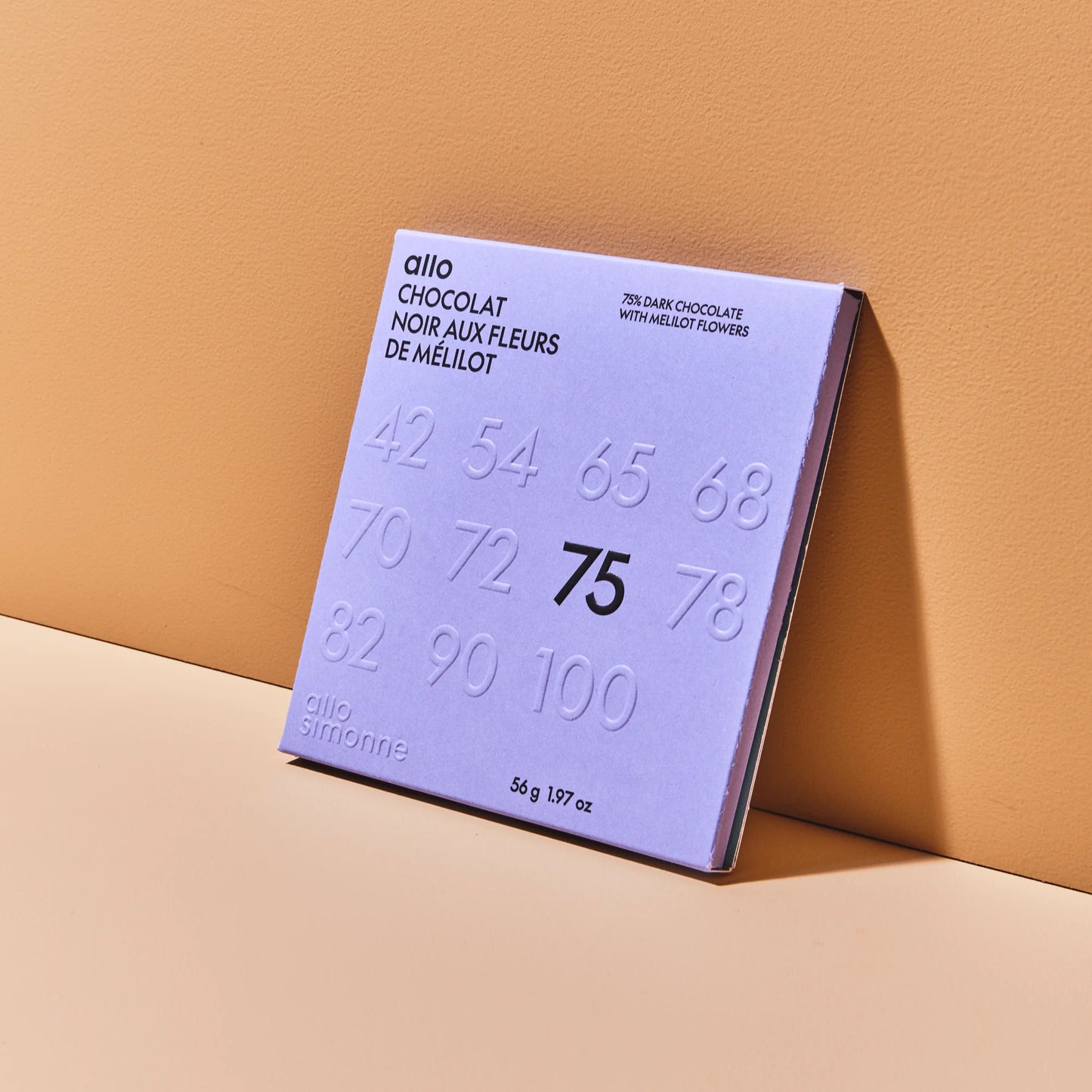 Sweet Clover Flower & Jaguar 75% Bean to Bar Tablet