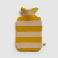 Stripe Oatmeal & Mustard Hot Water Bottle & Cover