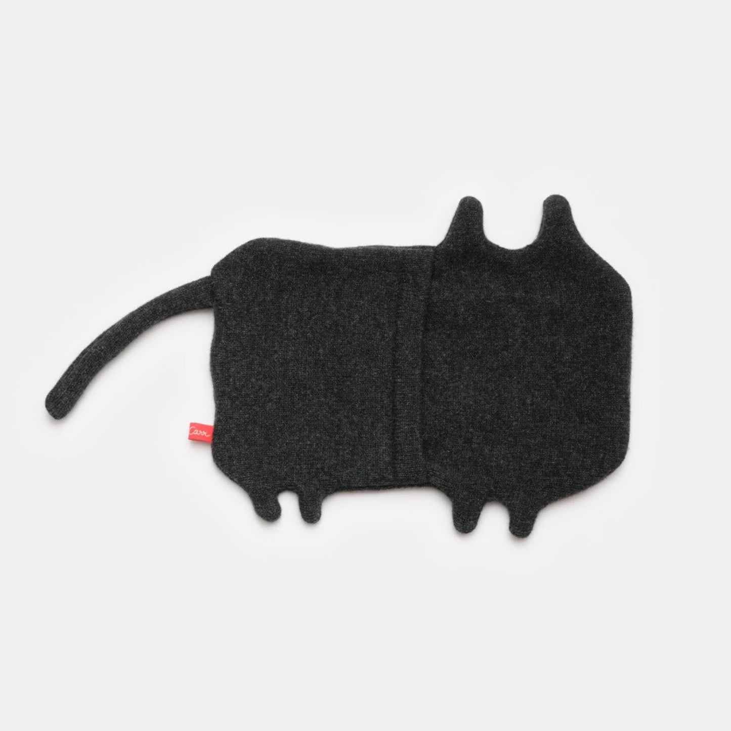 Giles Black Cat Hot Water Bottle Cover and Bottle