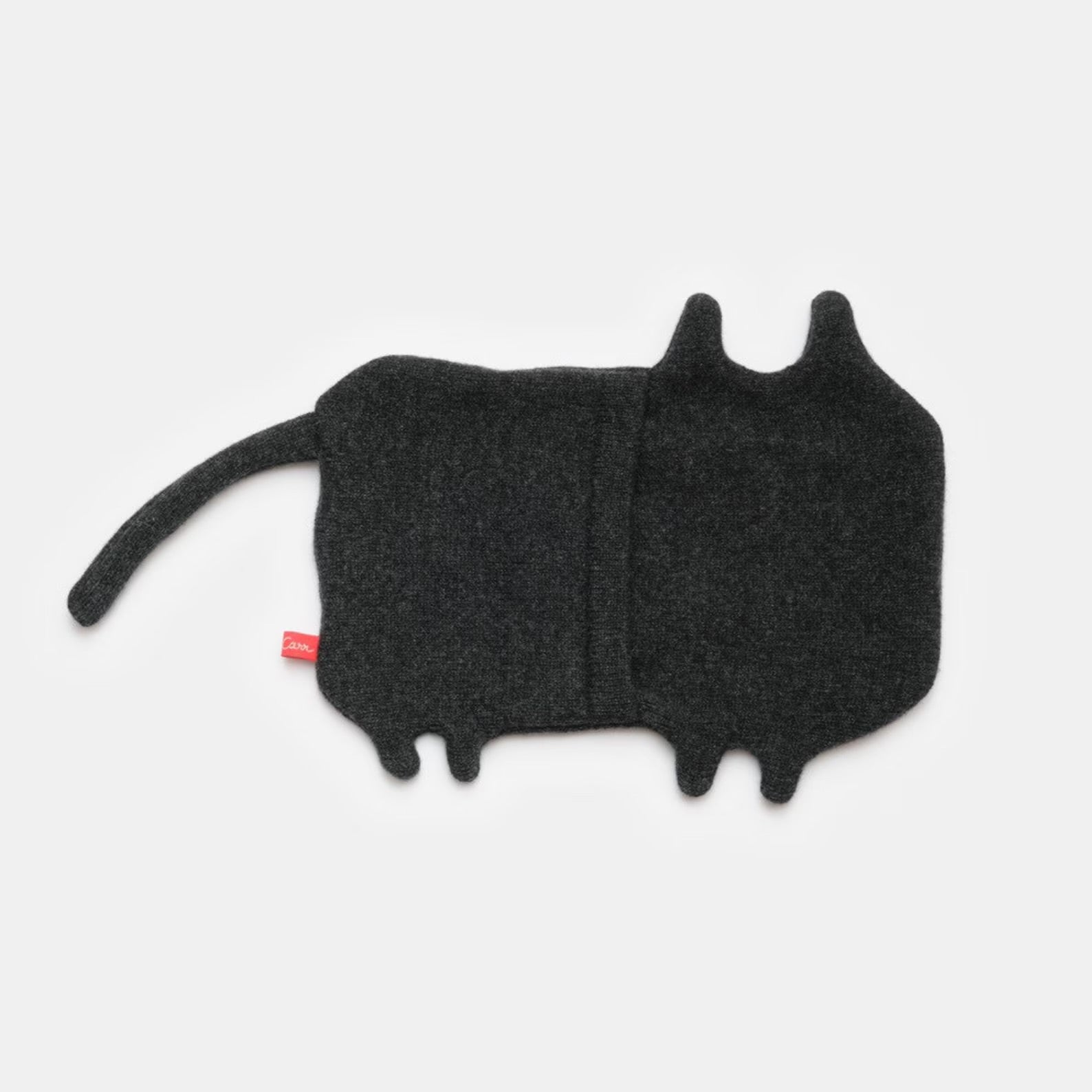 Giles Black Cat Hot Water Bottle Cover and Bottle