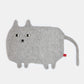Ernest Grey Cat Hot Water Bottle Cover and Bottle