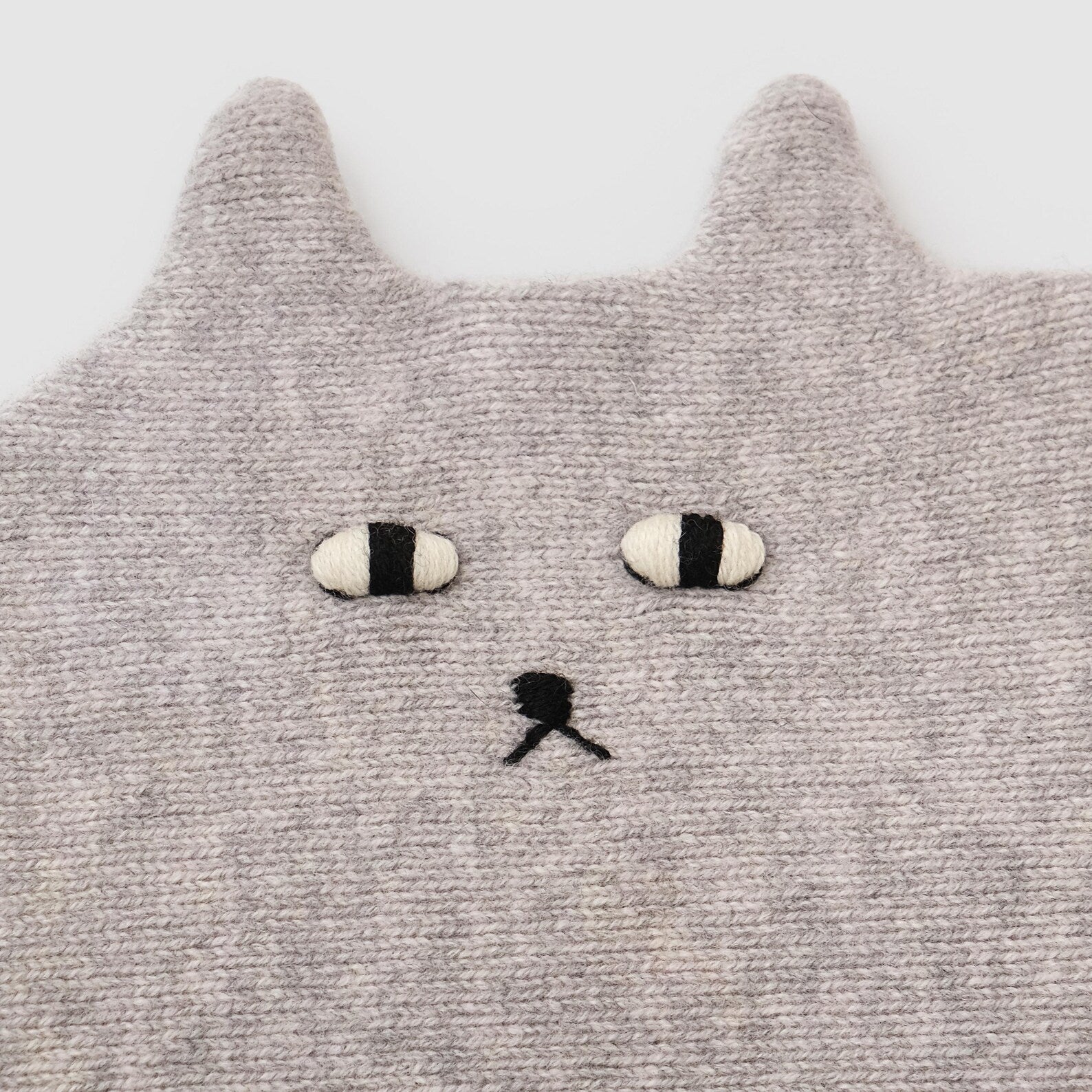 Ernest Grey Cat Hot Water Bottle Cover and Bottle