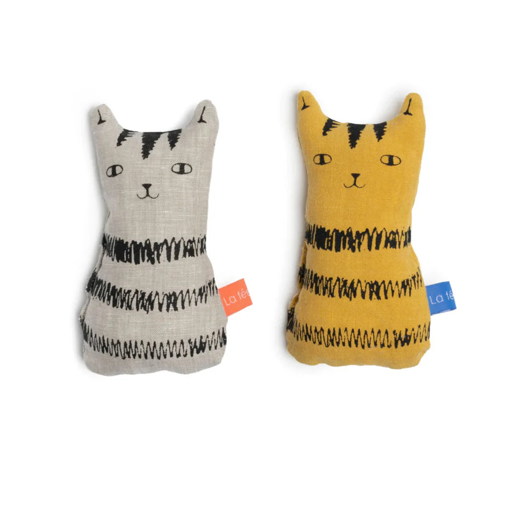 Léon the Cat Rattle Natural