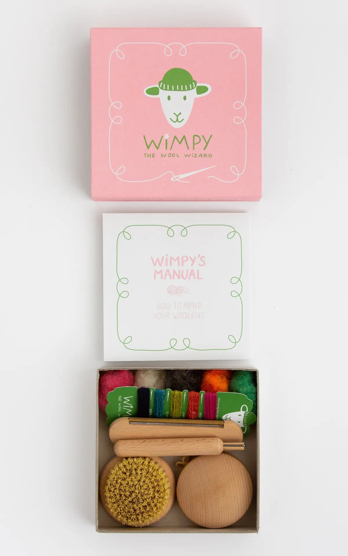Wimpy the Wool Wizard Mending Kit