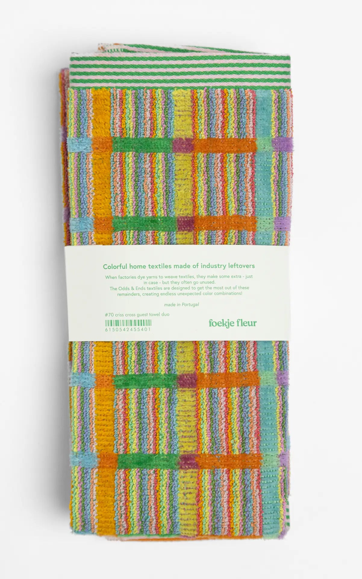 Criss Cross Hand Towel Duo