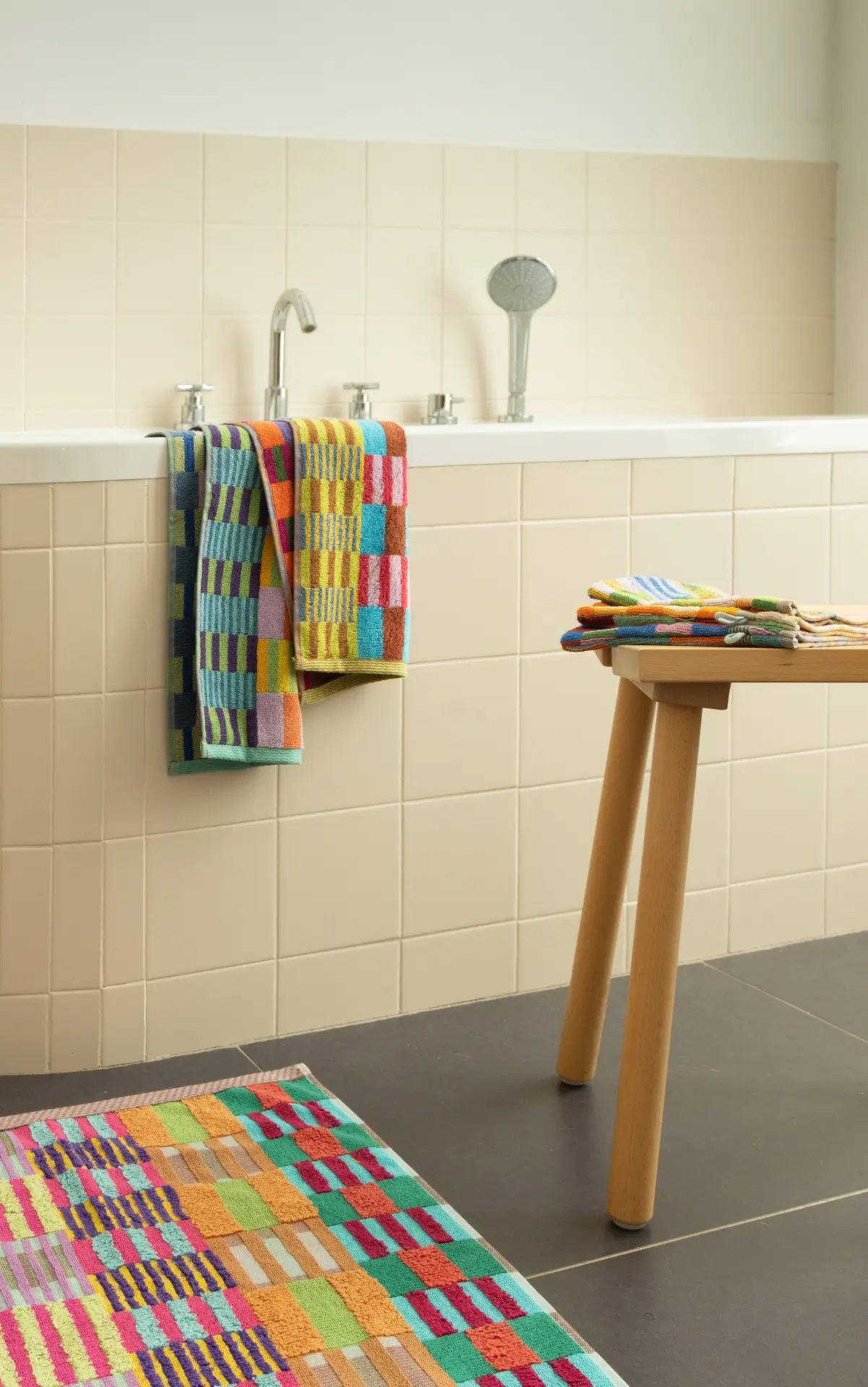 Tulip Quilt Bath Mat