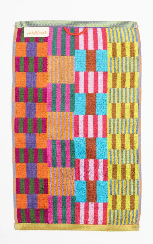 Tulip Quilt Hand Towel Duo