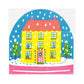 House Snowglobe Card