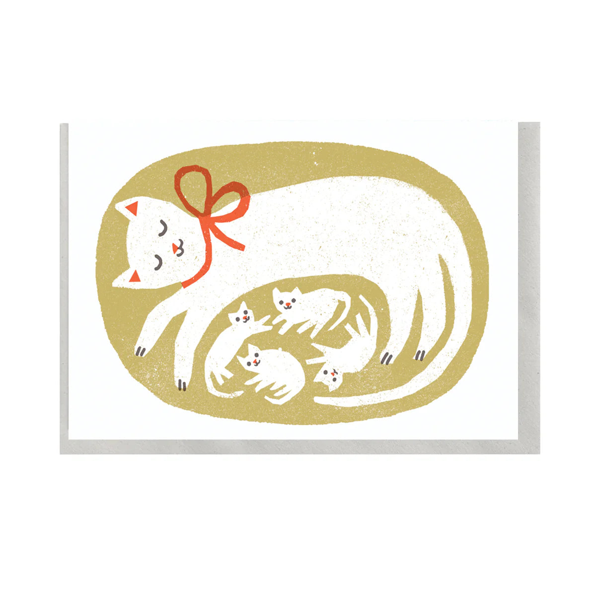 Cat & Kittens Card