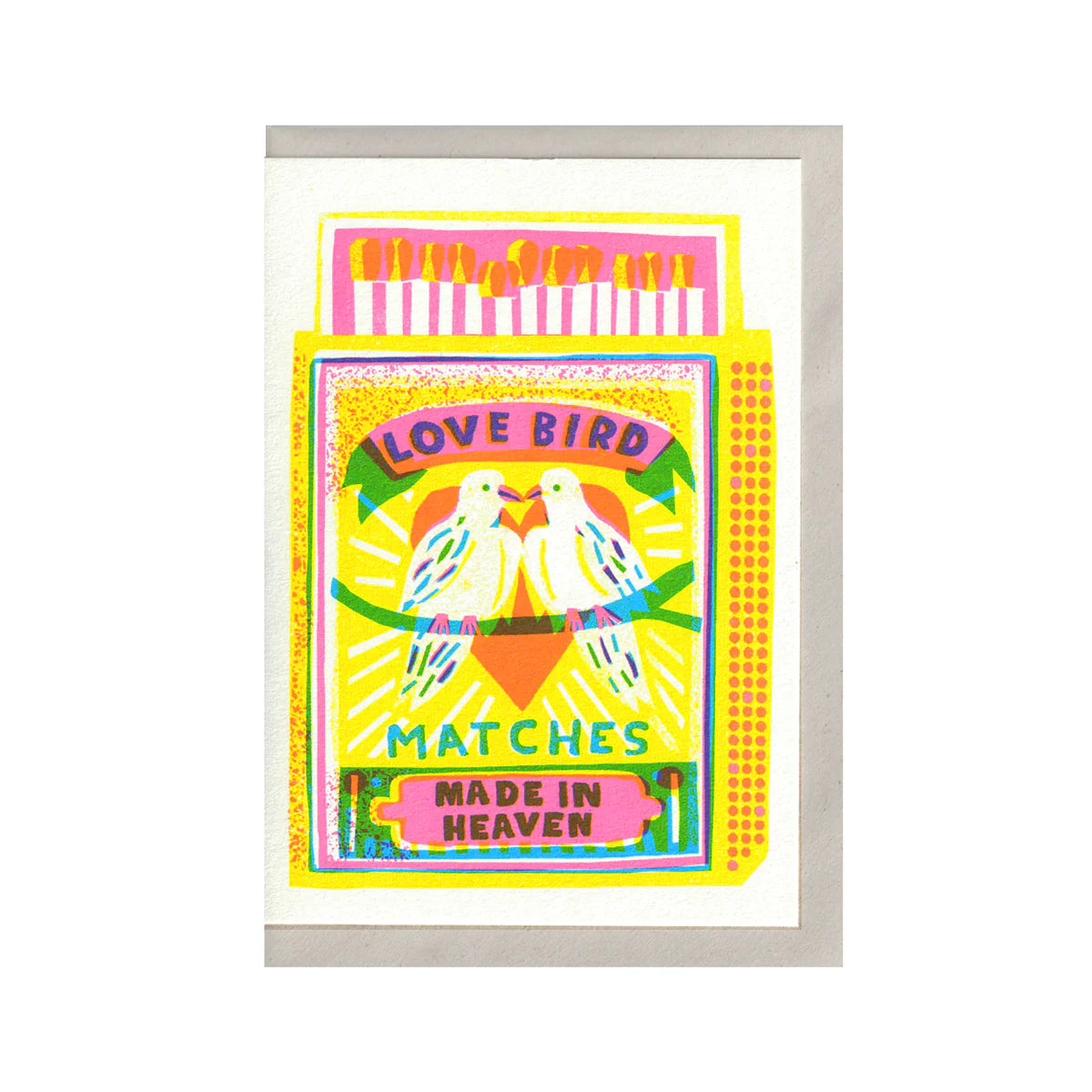 Love Bird Matches Card