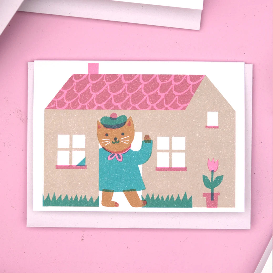 Little House Mini Card