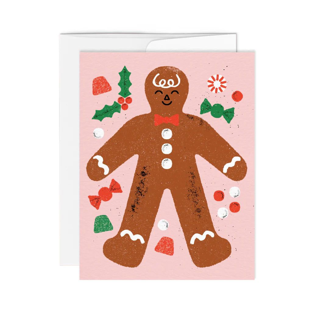 Gingerbread Cookie Card