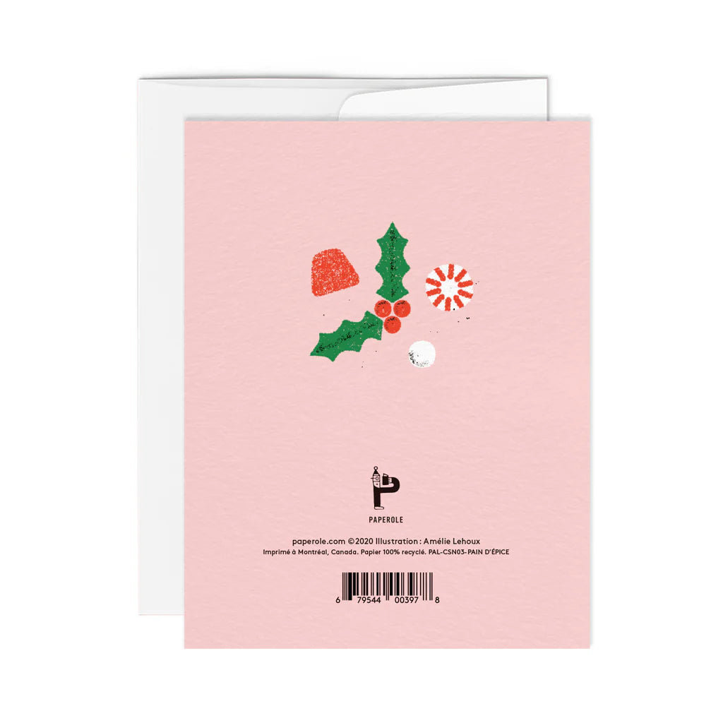 Gingerbread Cookie Card