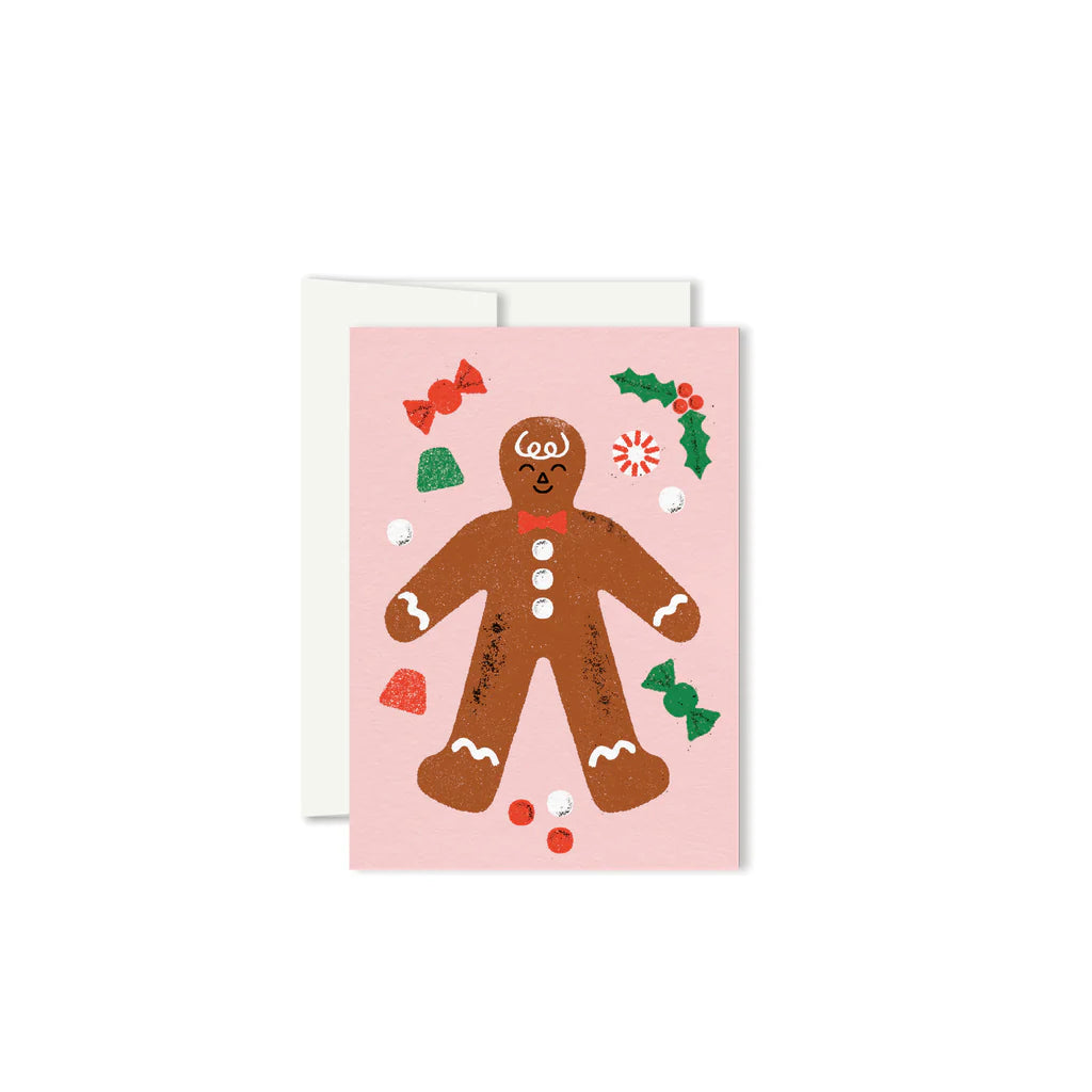 Gingerbread Cookie Mini Card