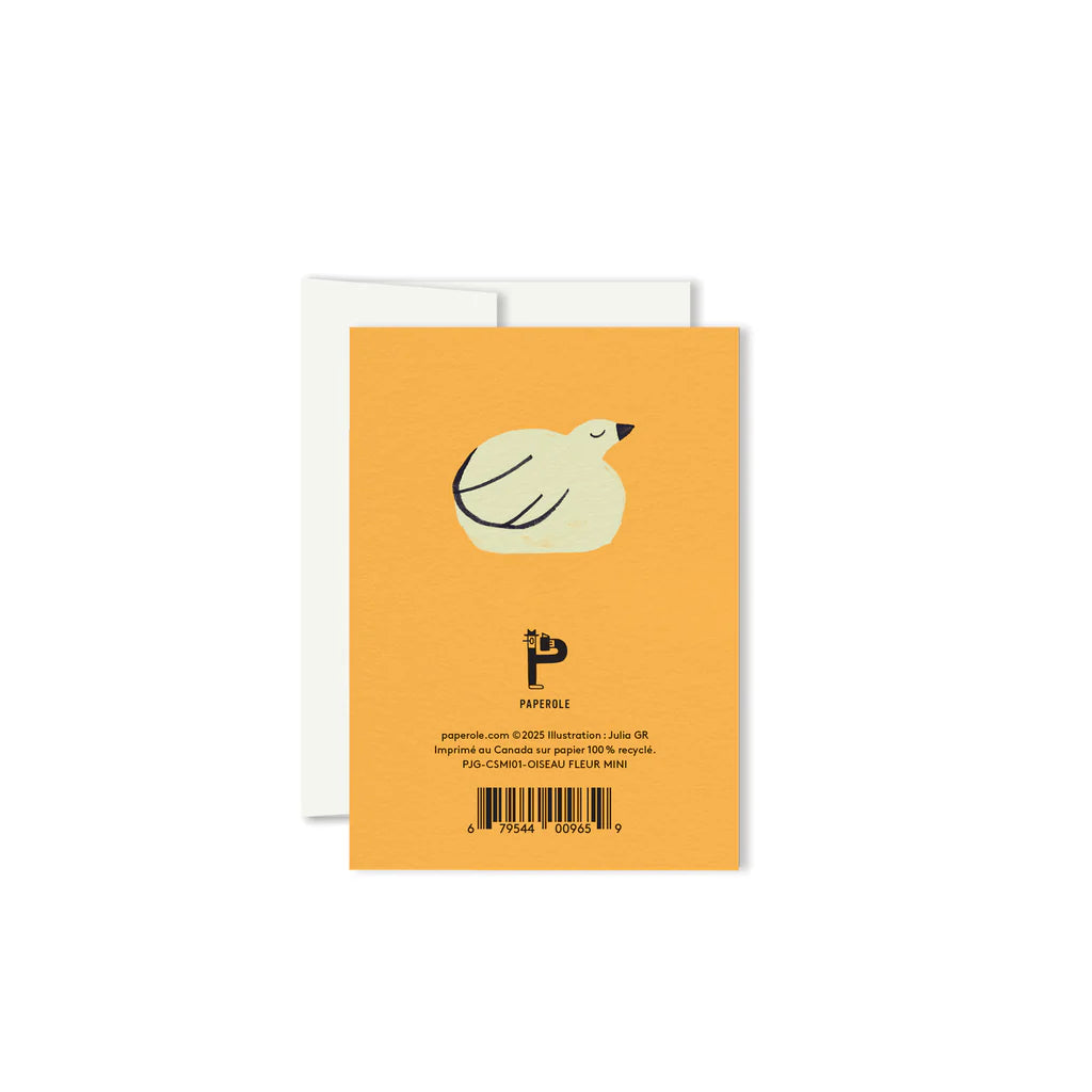 L'oiseau Fleur Card