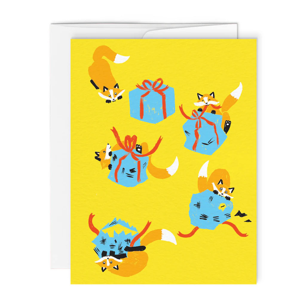 Renards Cadeaux Card