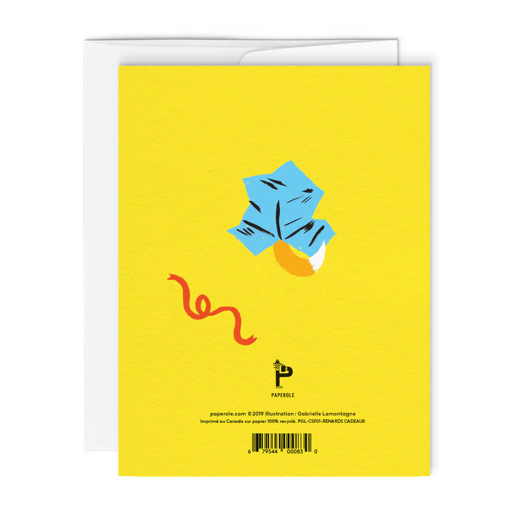 Renards Cadeaux Card