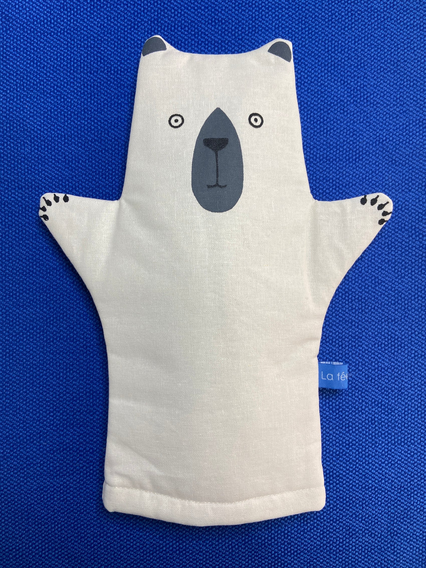 Paule R the Polar Bear Hand Puppet