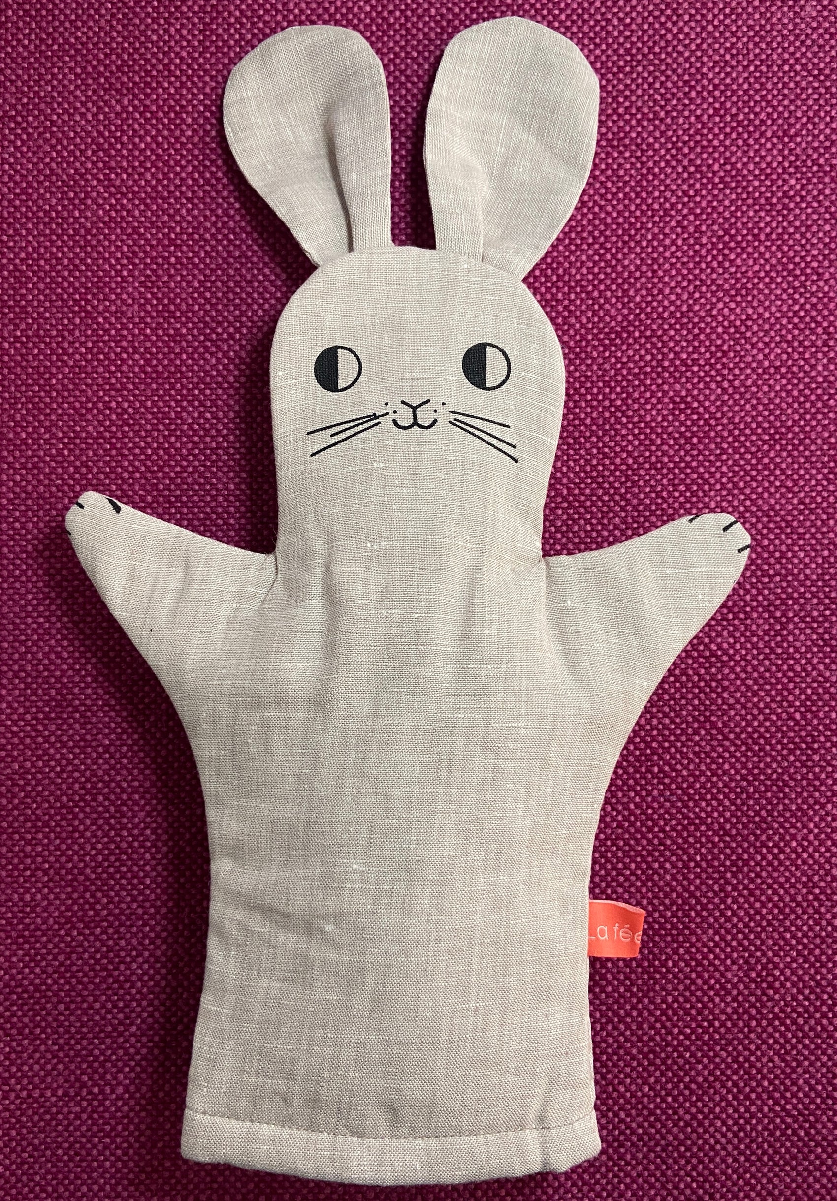 Pina the Bunny Hand Puppet