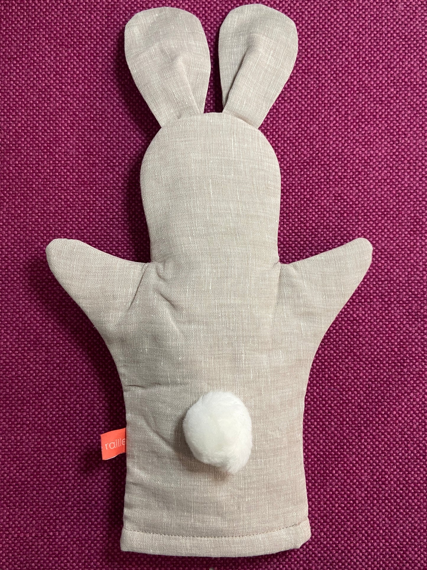 Pina the Bunny Hand Puppet