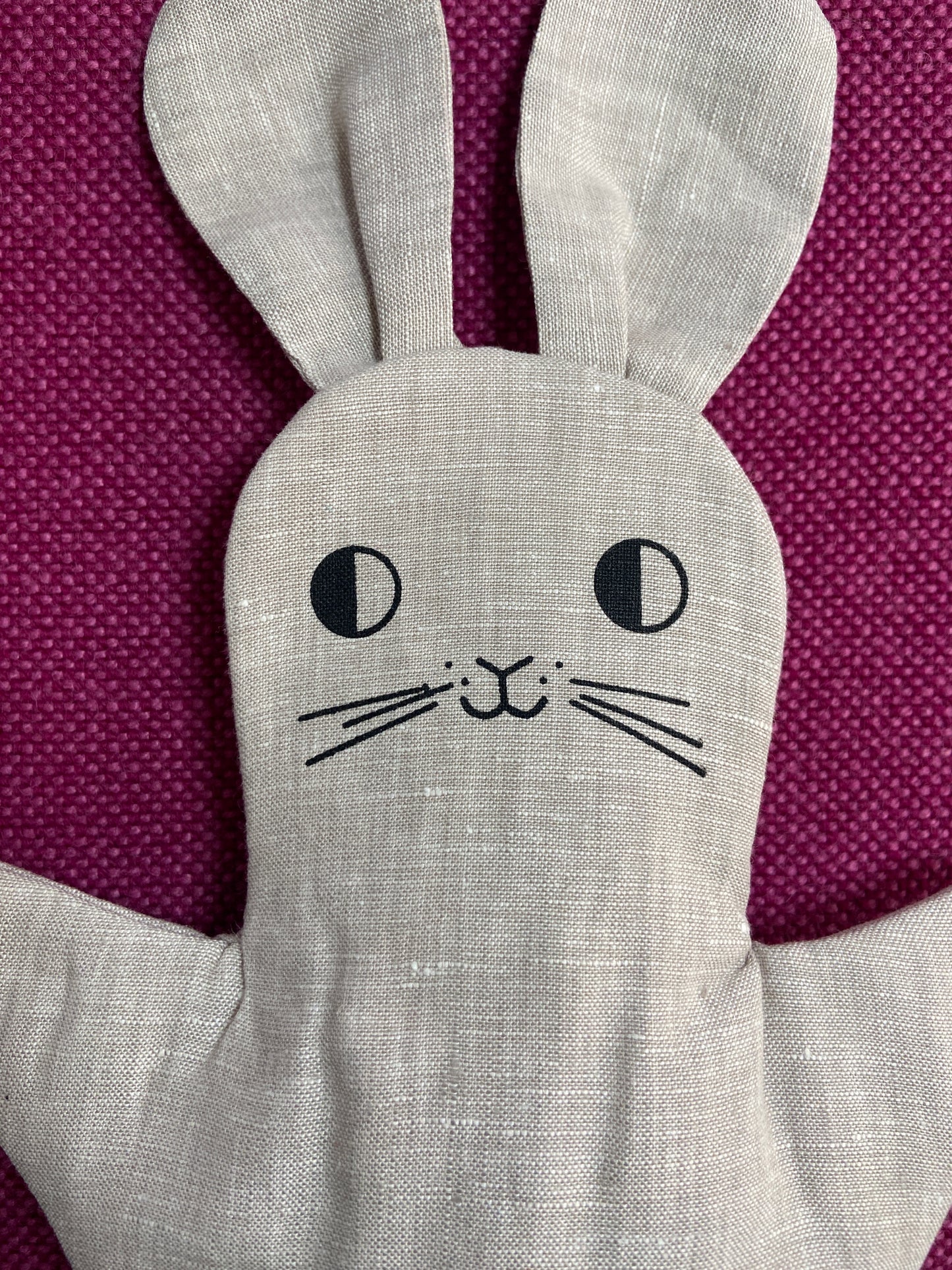 Pina the Bunny Hand Puppet