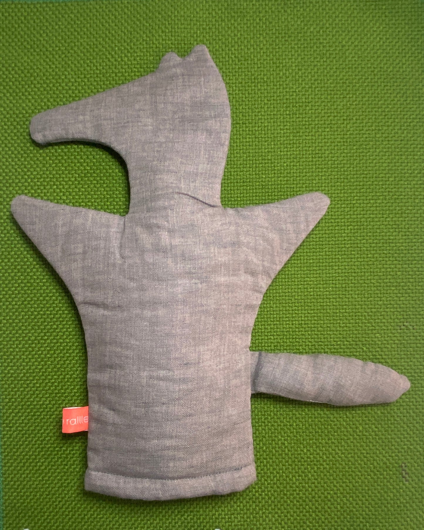 Michel Loulouvain the Wolf Hand Puppet