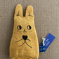 Lavender Bunny Sachet Yellow