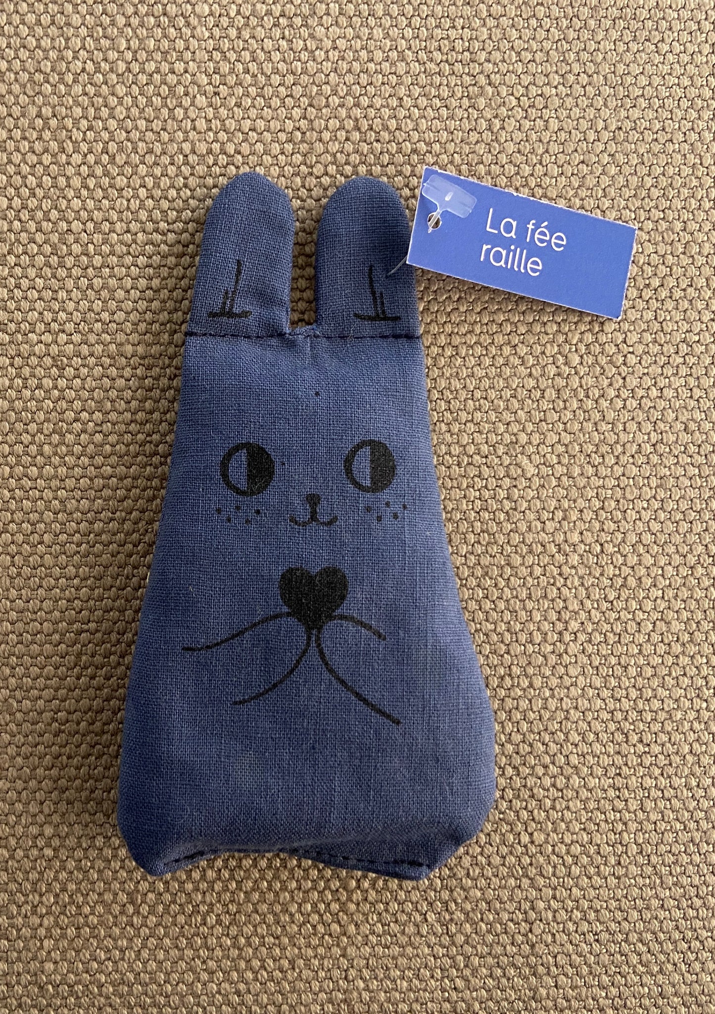 Lavender Bunny Sachet Blue